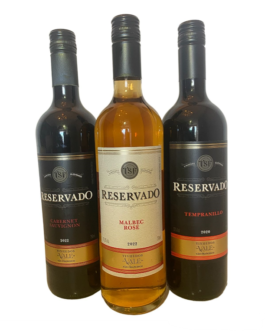 Combo 3 Vinhos Reservado Vinhedos do Vale